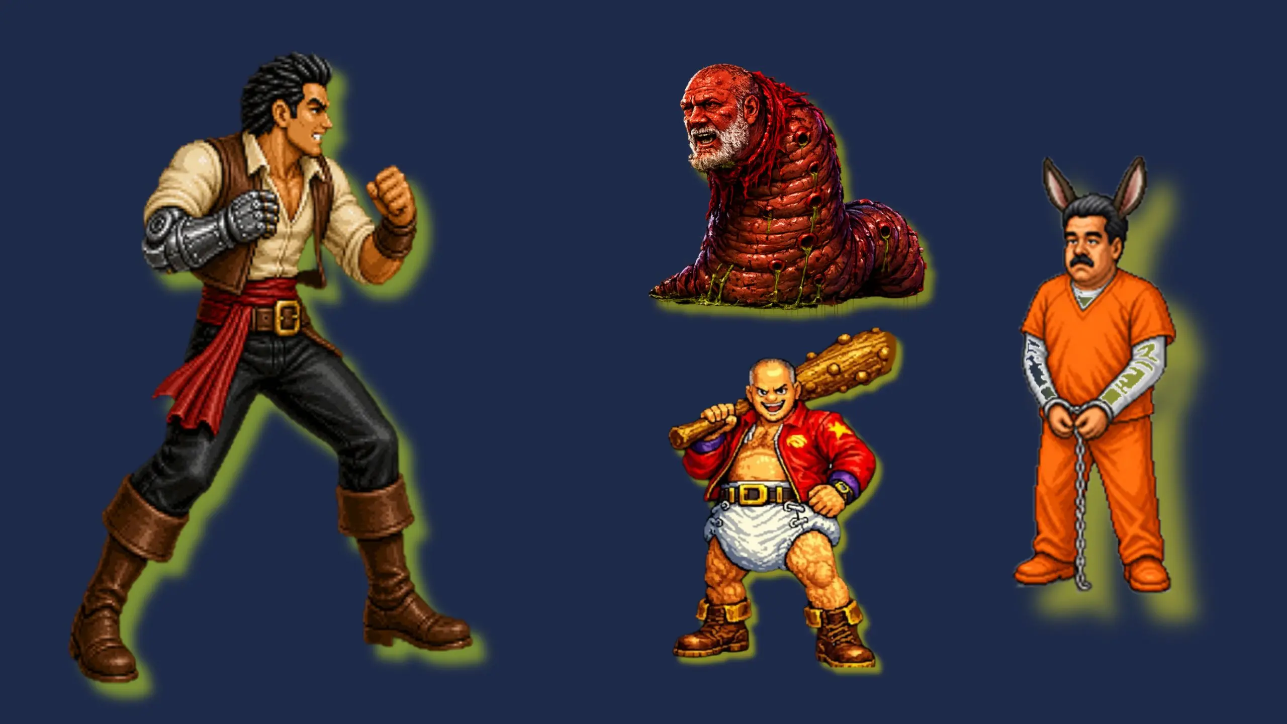 La Batalla Final: La batalla por Venezuela es un videojuego de acción arcade en línea que está dando mucho de qué hablar gracias a su irreverente propuesta gráfica y temática.